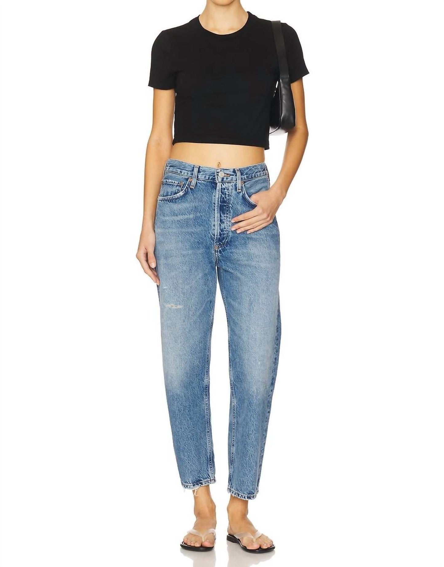Agolde - 90's Crop Loose Straight Jeans