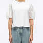 3.1 Phillip Lim - Broderie Anglaise Combo T-shirt