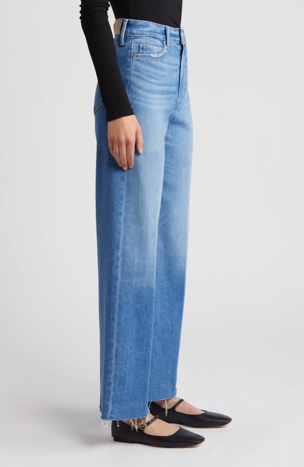Paige - Anessa Raw Hem Jeans