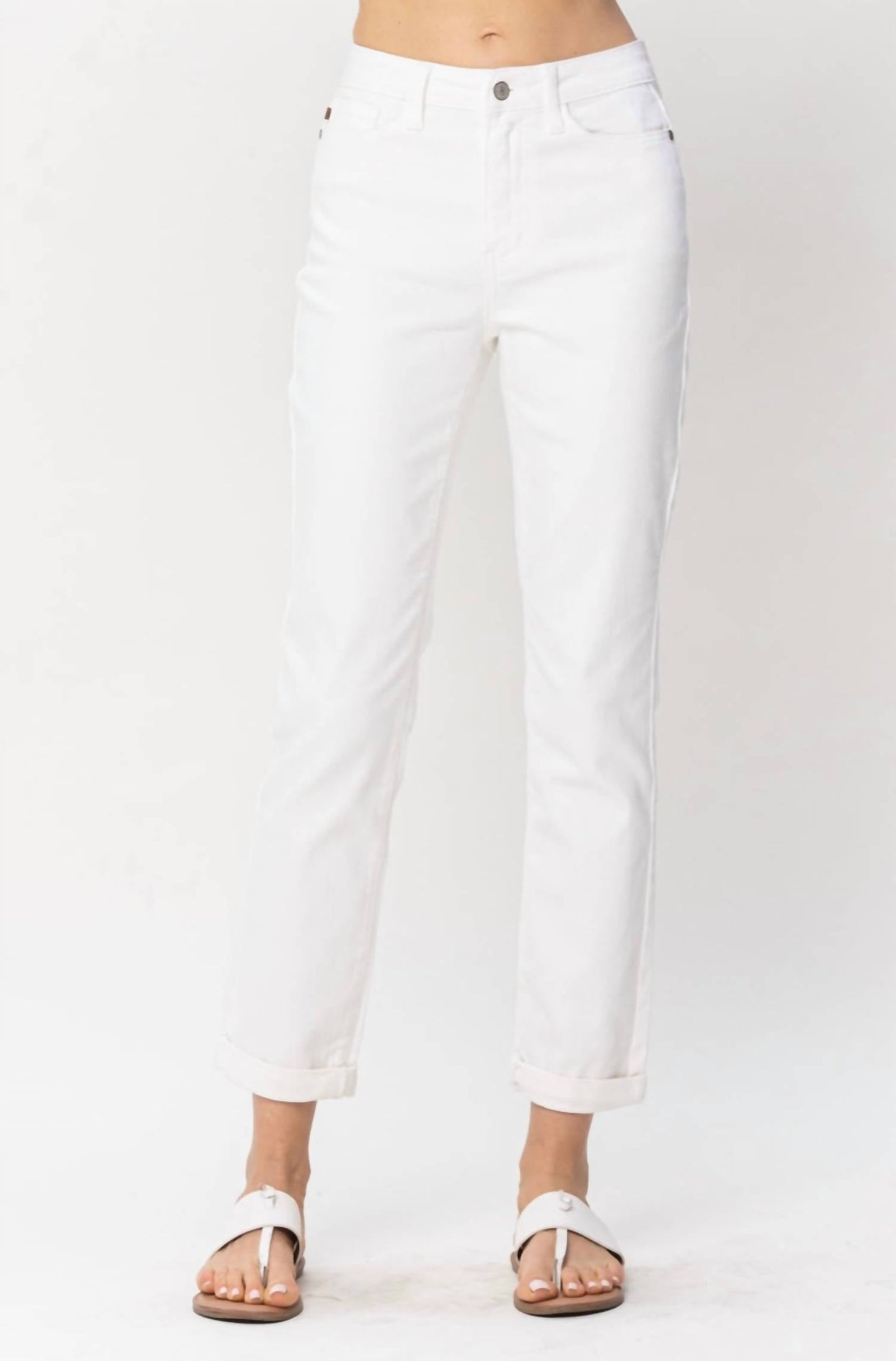 Judy Blue - Double Cuff Boyfriend Jeans