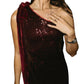 Anna Grace - Giana Sequin & Velvet Tie Mini Dress