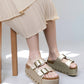Ccocci - Women's Maddie Double Buckle Platform Sandals