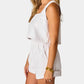 Buddylove - Manning Vegan Leather Cropped Tank Top