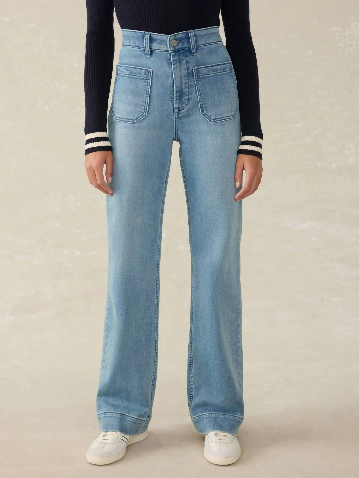 Faherty - Stretch Terry Patch Pocket Pant