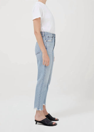 Agolde - Calça Jeans Riley High Rise Straight