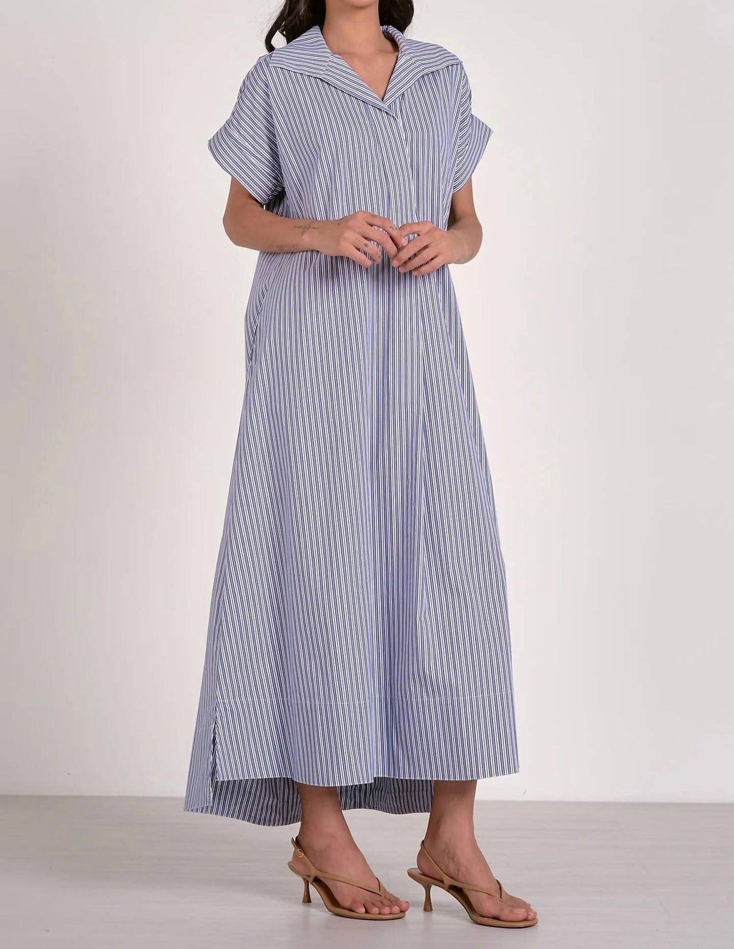 Elan - CiCi Maxi Striped Dress