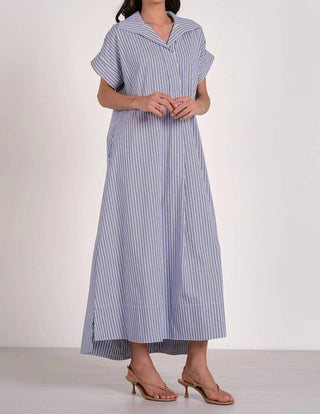 Elan - Vestido longo listrado CiCi