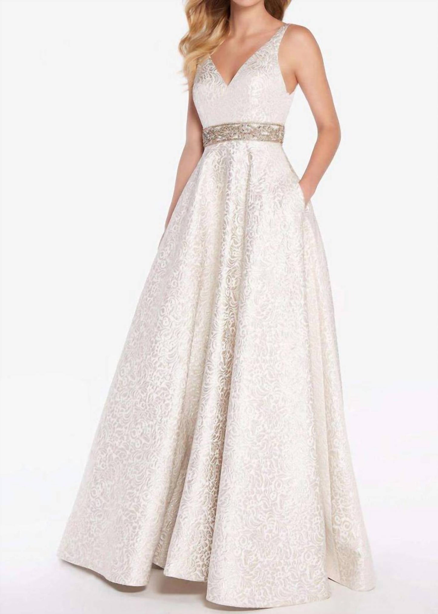 Alyce Paris - Brocade Evening Gown