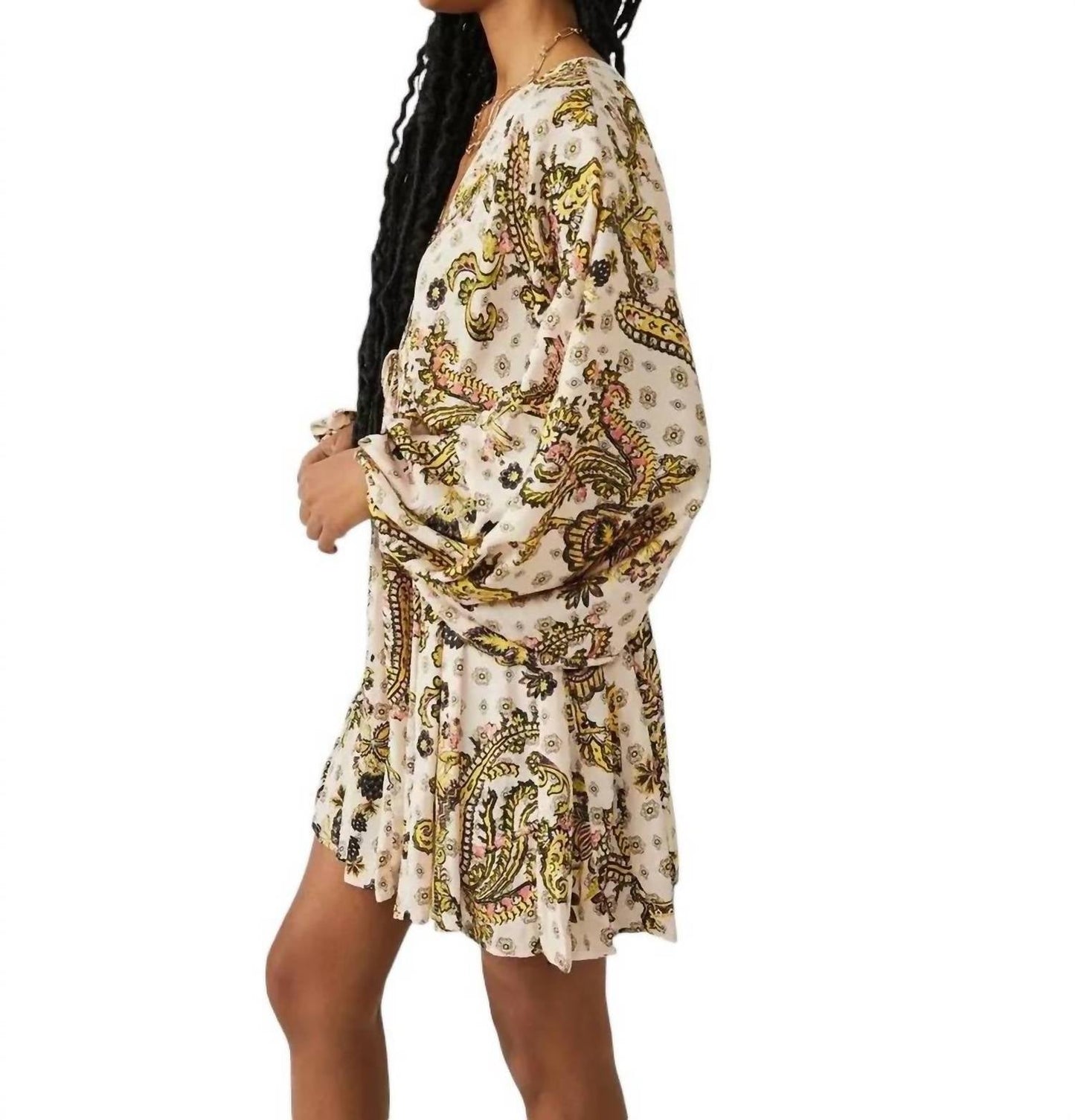 Free People - Vestido curto estampado Arzel