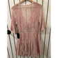 Free People - Natural Lala Lace Mini Dress