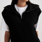 Cloud Ten - Half Zip Sweater Vest