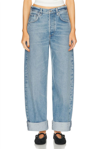 Citizens Of Humanity - Calça Jeans Ayla Baggy Cuffed Crop