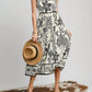 Umgee - Sale Abstract Print Midi Dress