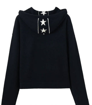 27 Miles Malibu - Moletom com capuz Isolde Cashmere Blend Star