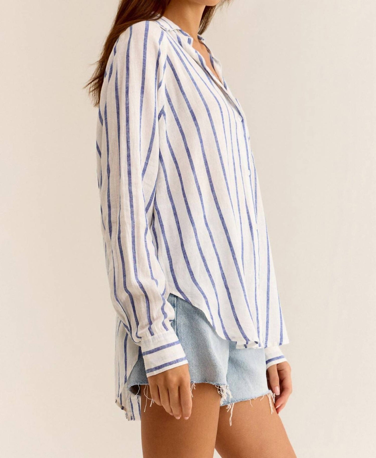 Z Supply - Perfect Linen Striped Top