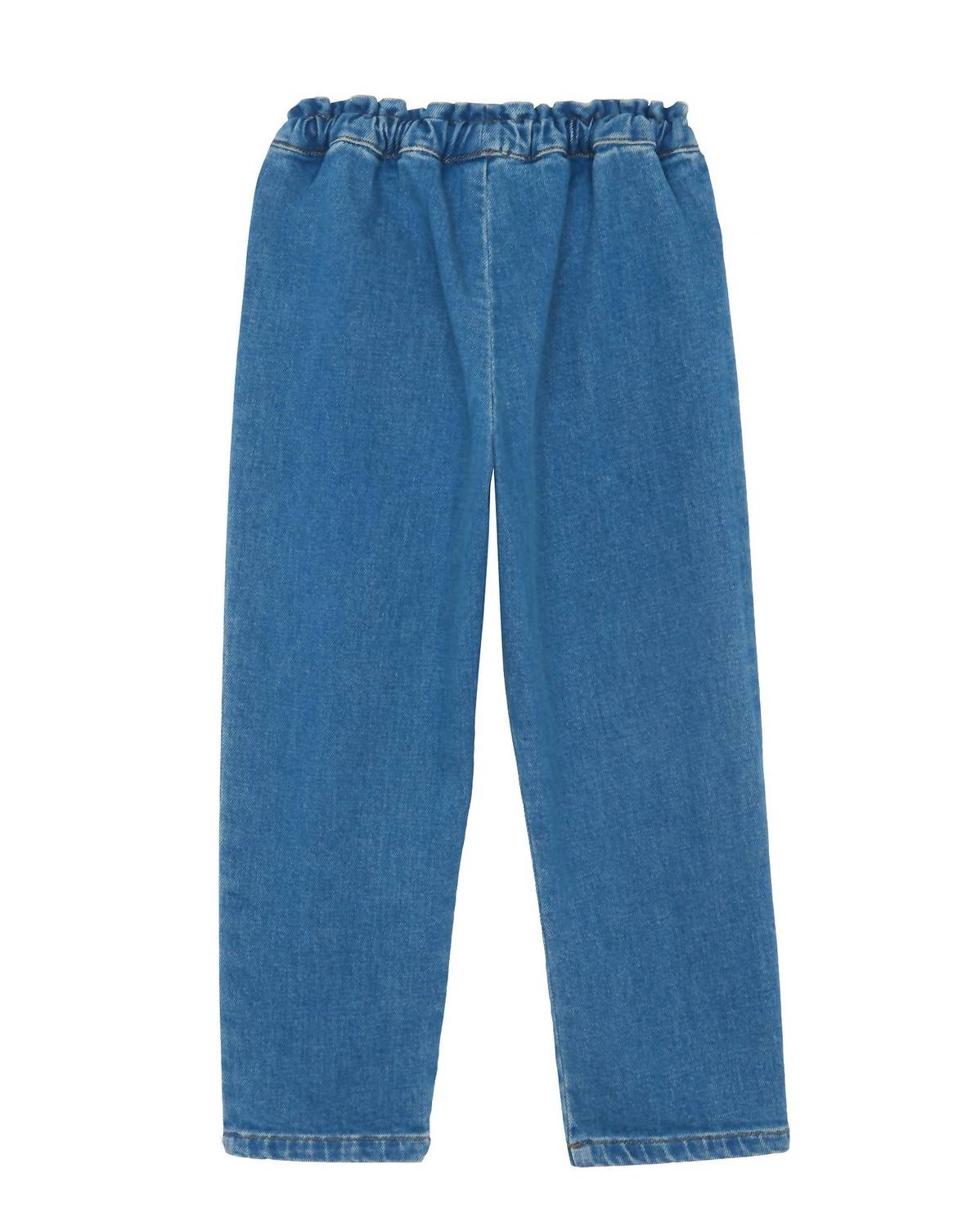 Bonton - Girl's Duck Pure Cotton Denim Trousers