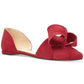 Nine West Shoreside D'Orsay Flat Vermelho Feminino Tamanho 8,5 M