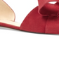 Nine West Shoreside D'Orsay Flat Vermelho Feminino Tamanho 8,5 M