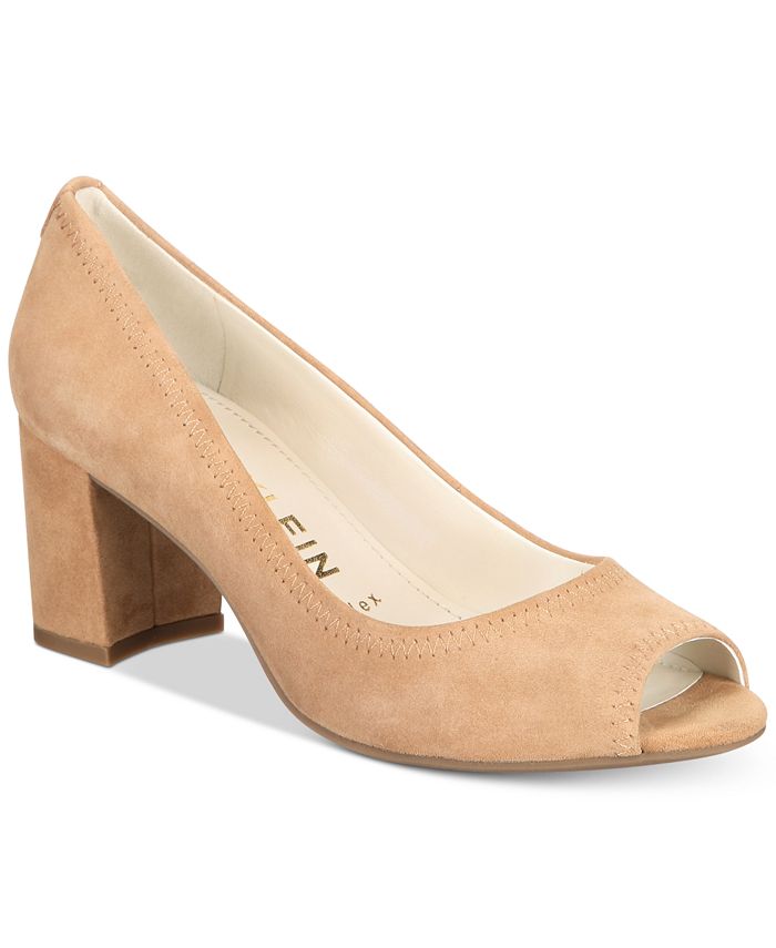 Scarpins Meredith Femininos Anne Klein Marrom Tamanho 7 M