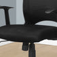 Office Chair, Adjustable Height, Swivel, Ergonomic, Armrests, Mesh - Black