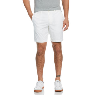 Shorts masculino original Penguin Slim Fit Soft Stretch 8, branco, tamanho 33