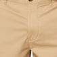Shorts de sarja de algodão elástico original Penguin masculino, bege, tamanho 31