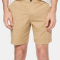 Shorts de sarja de algodão elástico original Penguin masculino, bege, tamanho 38