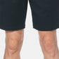 Shorts de sarja de algodão elástico masculino original Penguin, azul, tamanho 38