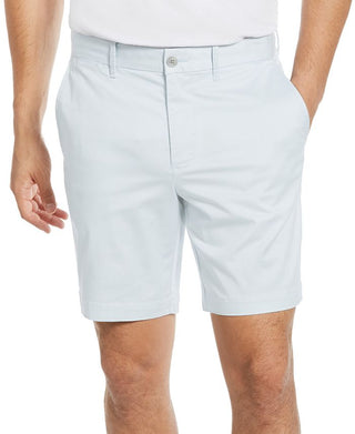 Bermuda Chino Masculina Original Penguin Slim Fit Stretch Solid Azul Tamanho 33