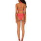 Agua By Agua Bendita - Coral Ipanema Escarlata Bikini Bottom