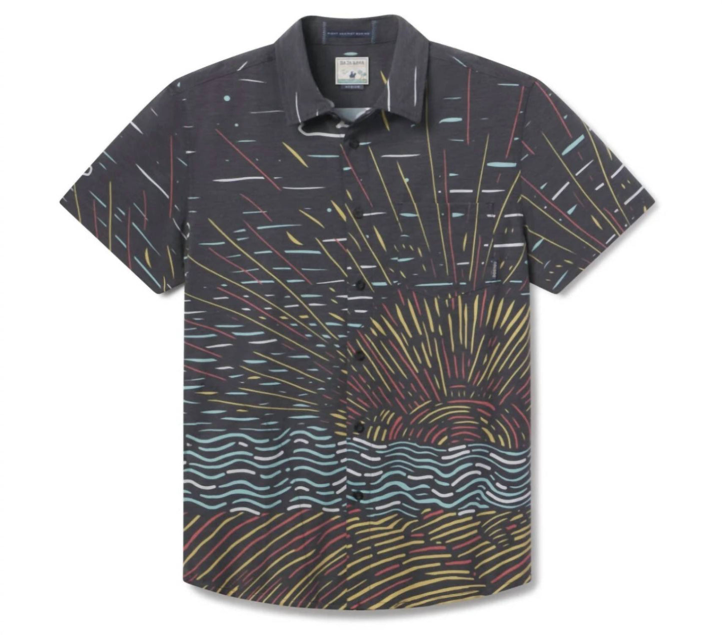 Baja Llama - Men's Vagabond Short Sleeve Shirt