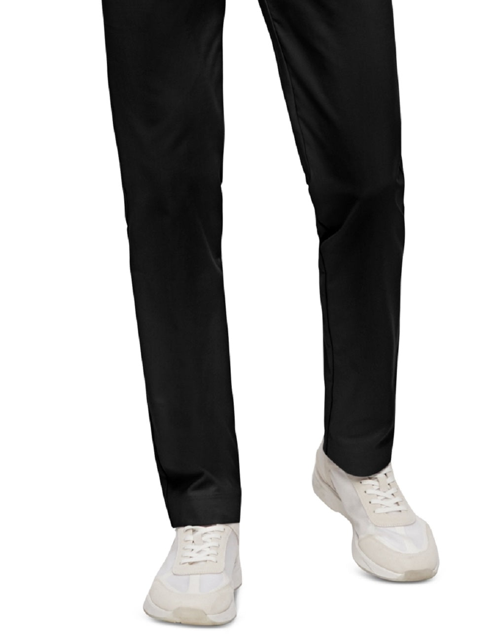 Calça Chino Calvin Klein Masculina Slim Fit Modern Stretch Preta Tamanho 34X30