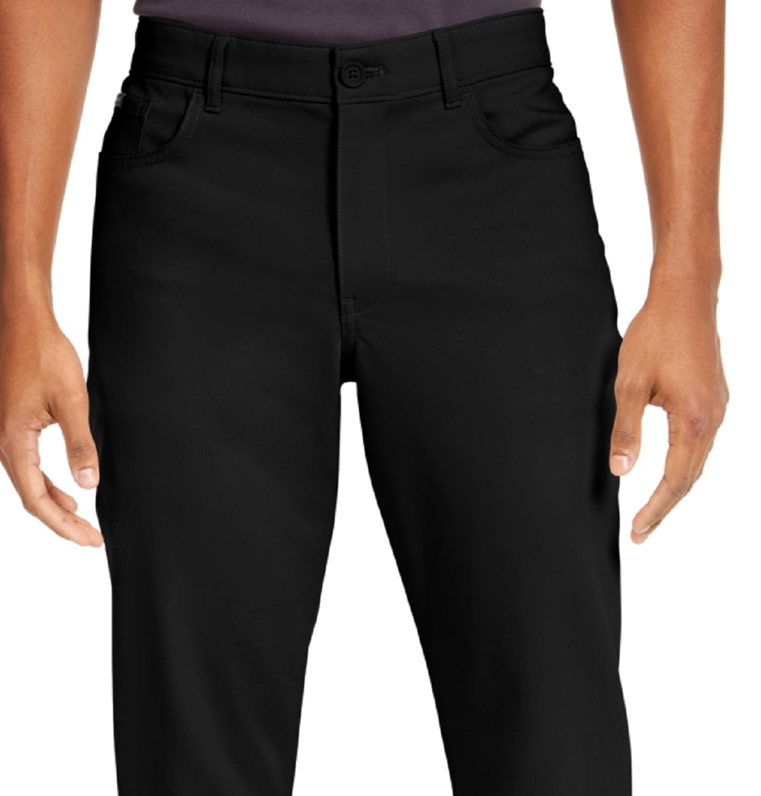 Calça Calvin Klein Masculina Slim Fit Performance Stretch Preta Tamanho 32X32