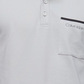 Camiseta Polo Masculina Calvin Klein Manga Curta Cinza Tamanho Médio