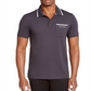 Camisa polo masculina Calvin Klein com ponta cinza tamanho extragrande