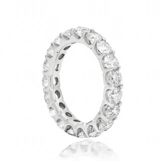 Diana M Jewels - Anel de diamante em formato de U de 3,00 cts