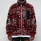 Amiri - Printed Bandana Fleece Jacket
