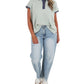 Ee:Some - Collar Code Boxy Top