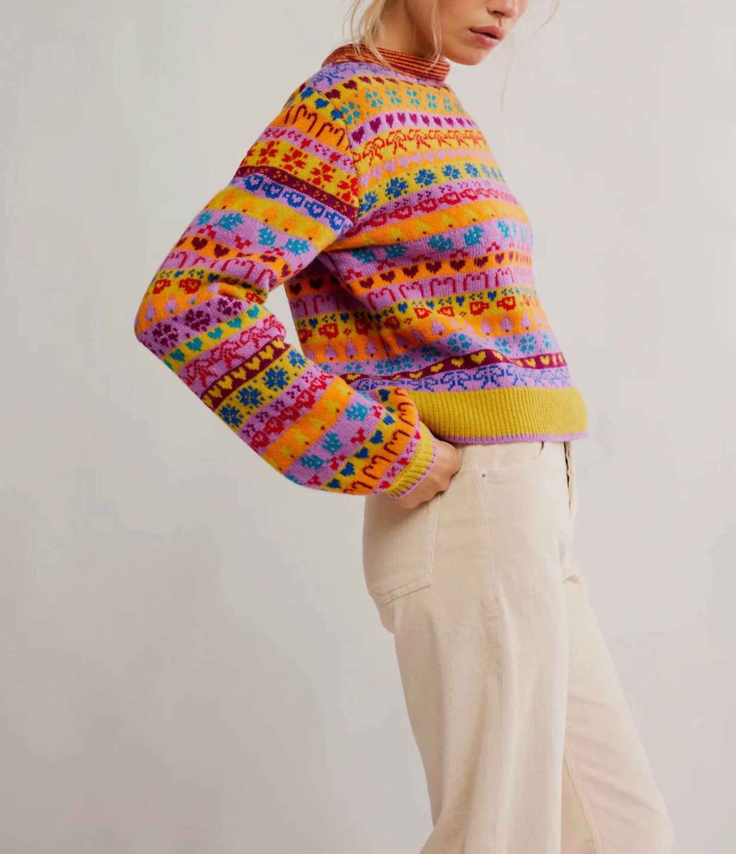 Free People - Favorite Things Long Sleeve Sweater
