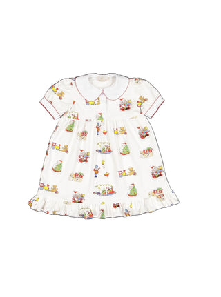 Sal & Pimenta - Girl's Christmas Toys Nightgown