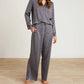 Barefoot Dreams - Washed Satin Eye Mask Pajama Set