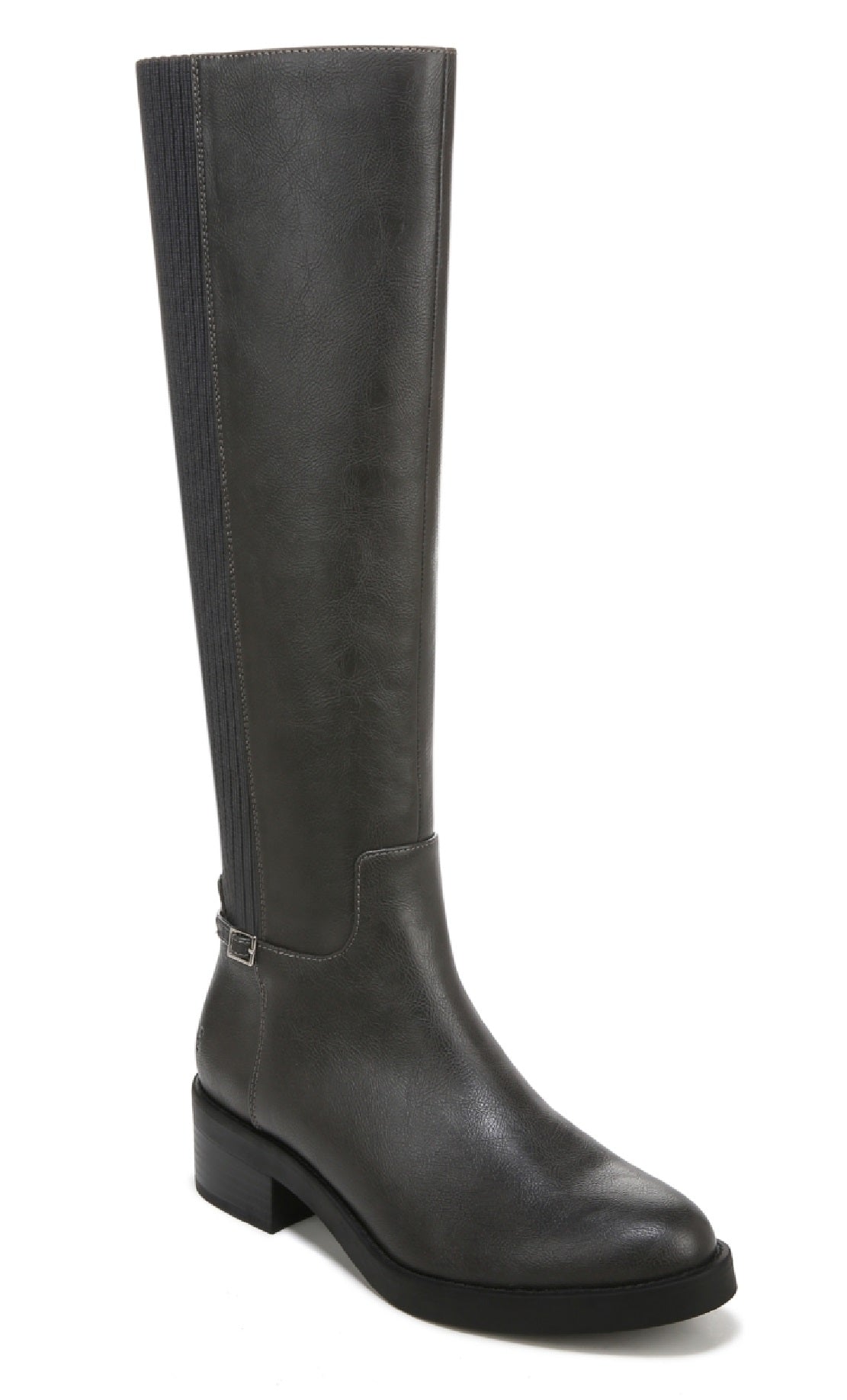 Bota de montaria Bristol feminina Lifestride, cinza, tamanho 7,5 M