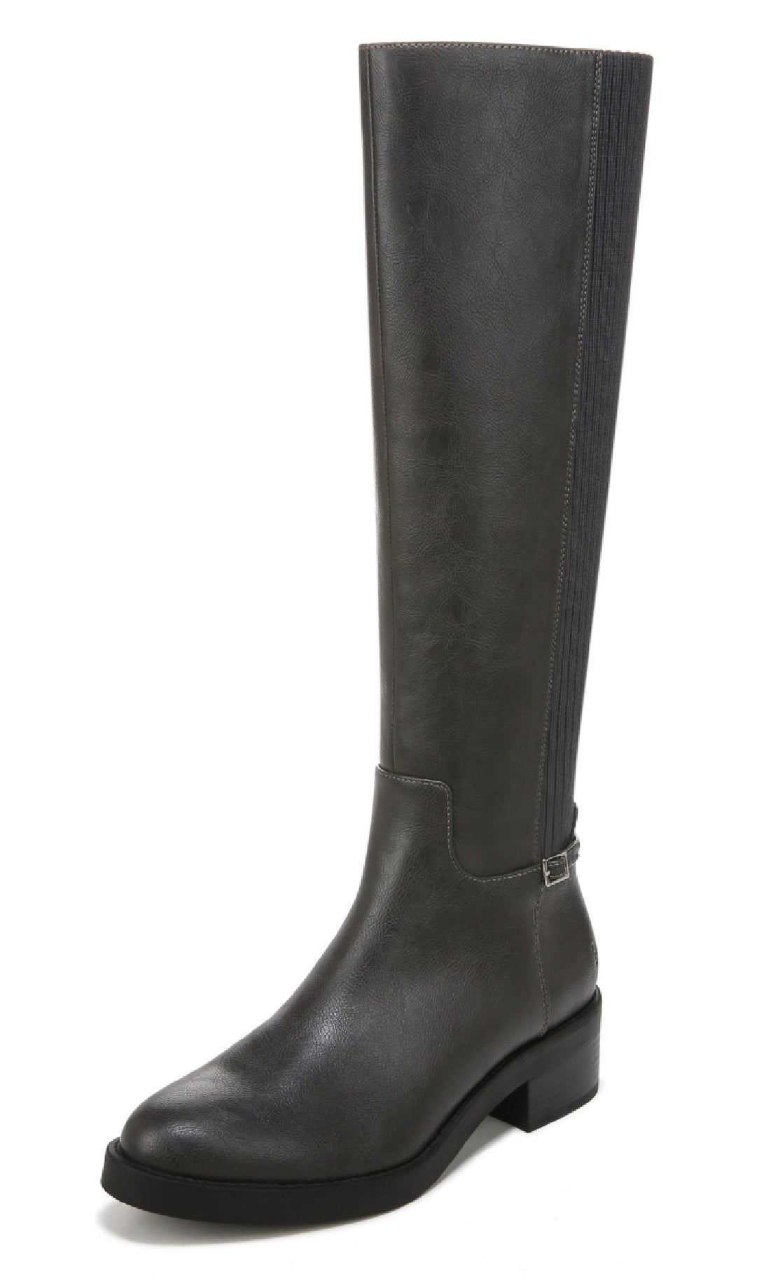 Bota de montaria Bristol feminina Lifestride, cinza, tamanho 7,5 M