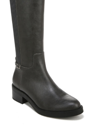 Bota de montaria Bristol feminina Lifestride, cinza, tamanho 7,5 M