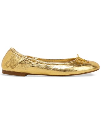Sam Edelman Felicia Flat Amarelo Feminino Tamanho 8 M