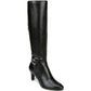 Bota feminina Lifestride Galina Wide Calf, preta, tamanho 6