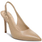 Sam Edelman Hazel Slingback Bico Fino Scarpin Feminino Marrom Tamanho 7,5 M