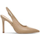 Sam Edelman Hazel Slingback Bico Fino Scarpin Feminino Marrom Tamanho 7,5 M