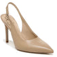 Sam Edelman Sapatos Femininos Hazel Slingback Salto Alto Marrom Tamanho 7