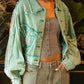 Pol - Cropped Relaxed Fit Embellished Jacket